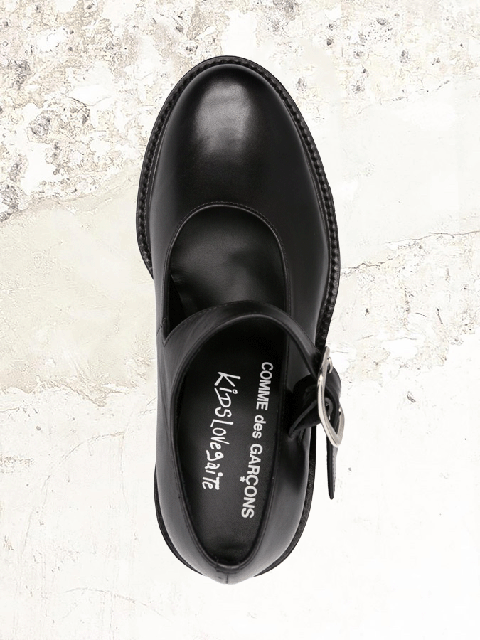 Comme Des Garçons 95mm leather sandals