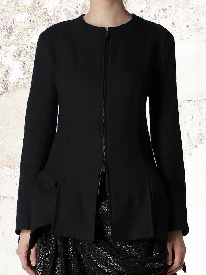 YOHJI YAMAMOTO 羊毛修身夾克