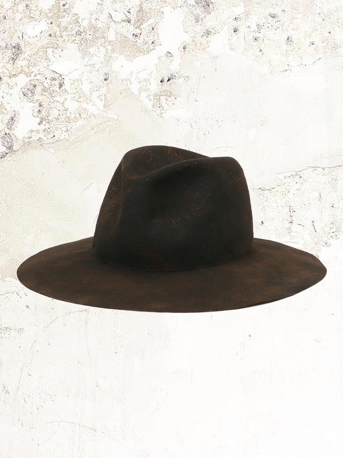 Yohji Yamamoto Big Fedora Hat