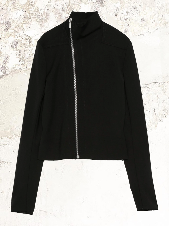 RICK OWENS high-neck jacket