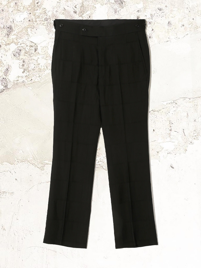 Needles straight-leg side tab trousers