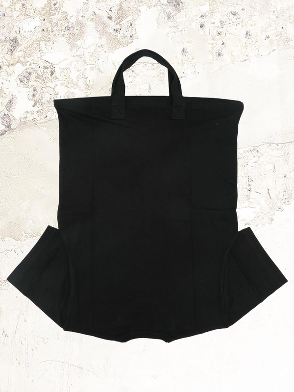 Black Comme Des Garçons x Nike Tragetasche mit Slogan-Aufdruck