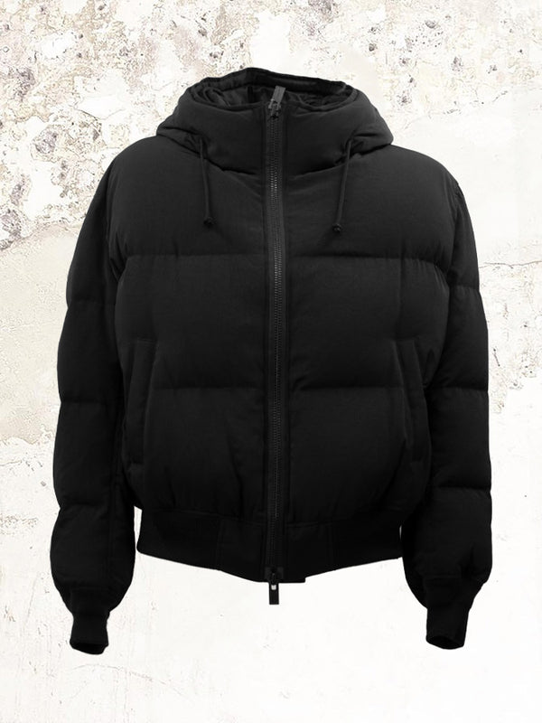 YOHJI YAMAMOTO hooded puffer jacket – MDE