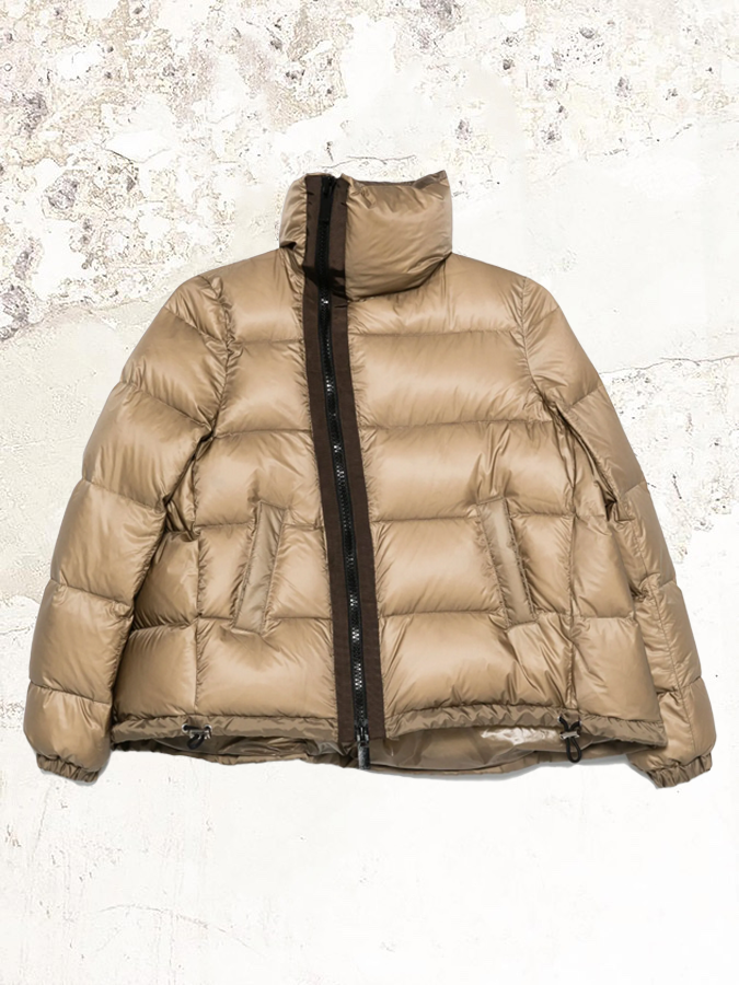 sacai quilted puffer jacket