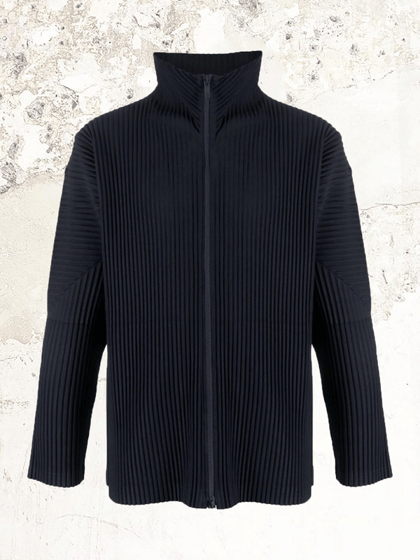 Homme Plissé Issey Miyake July pleated zip-up jacket