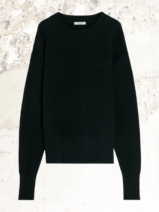 LEMAIRE Rippenstrick Wollpullover
