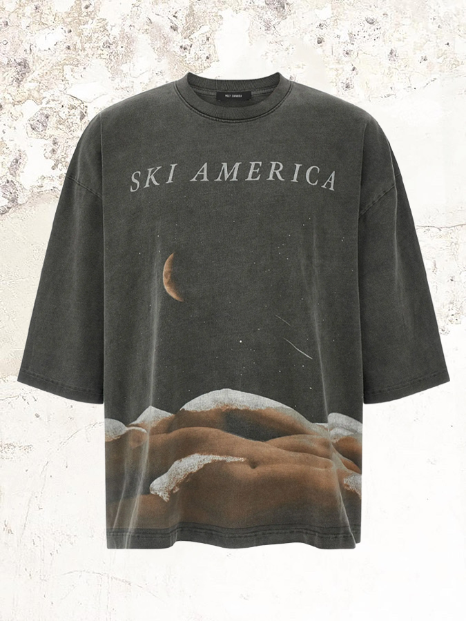 Willy Chavarria Ski America Buffalo T-Shirt