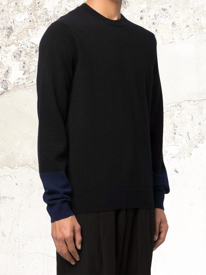 Comme Des Garçons Shirt colourblock jumper