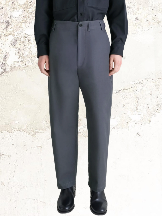 Lemaire adjustable-waist carrot trousers