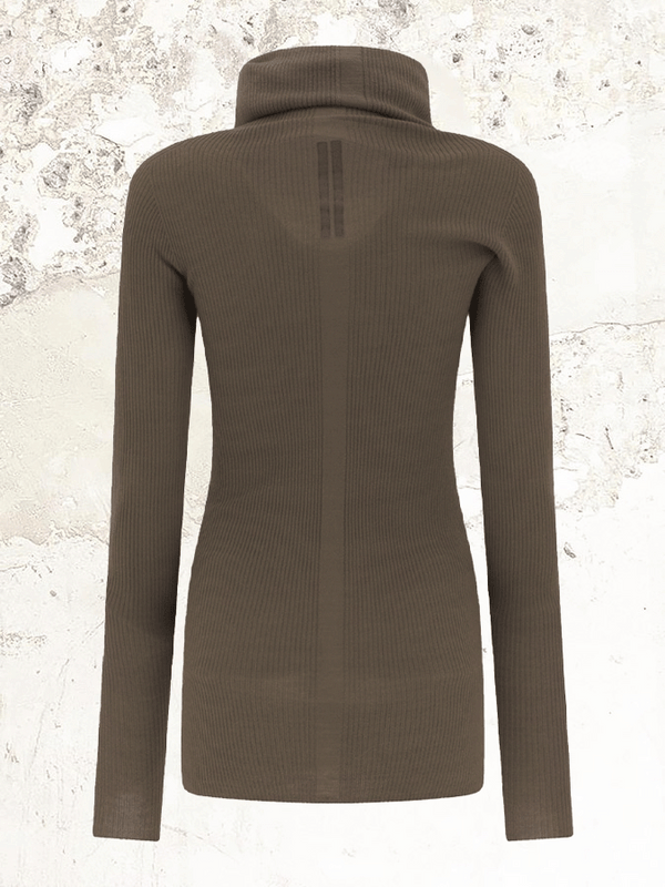 Rick Owens virgin wool turtle neck jumper