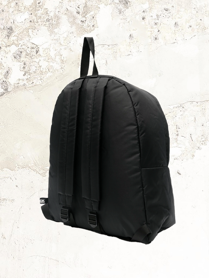 Black Comme Des Garçons logo-tag backpack