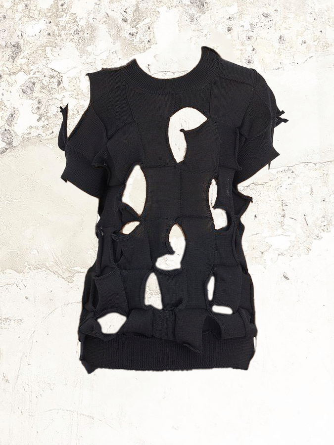 JUNYA WATANABE CUT-OUT DETAIL TOP