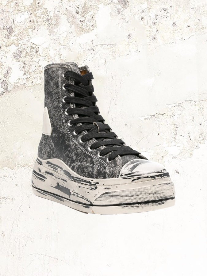 R13 仿舊高筒 KURT 球鞋