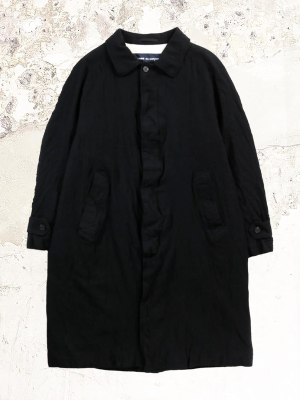 Comme Des Garçons Homme single-breasted wool coat
