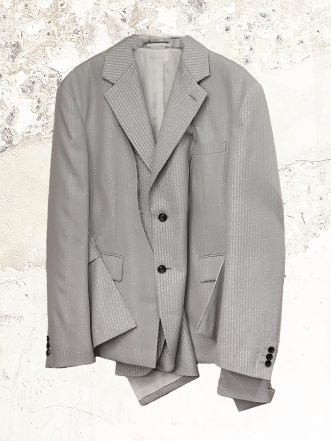 Comme Des Garçons Homme plus Cut-put blazer