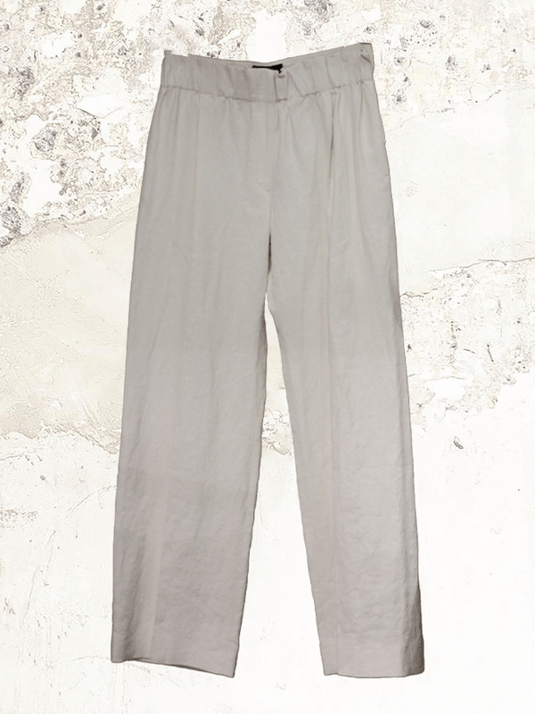 Toos Franken straight-leg linen trousers