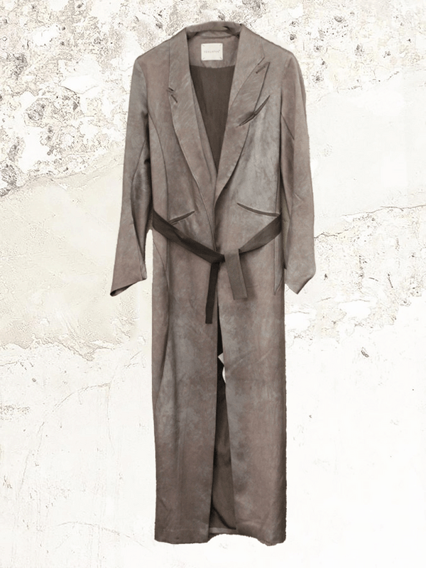 Yehuafan belted long coat