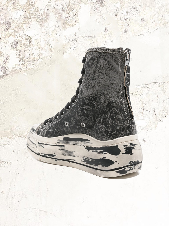 R13 仿舊高筒 KURT 球鞋