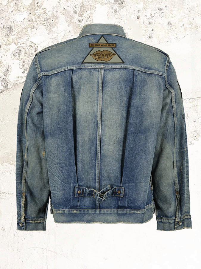 Sacai Gonzales Denim-Jacke