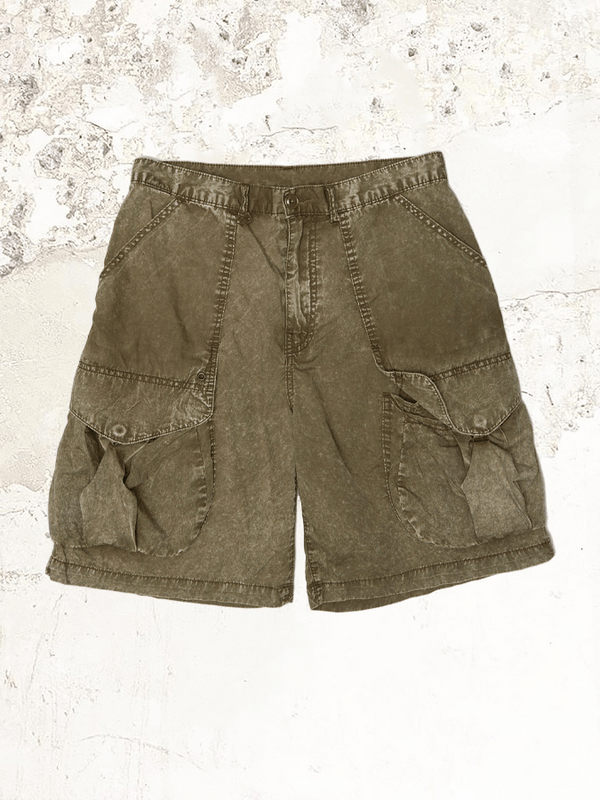 R13 Multipocket relaxed shorts