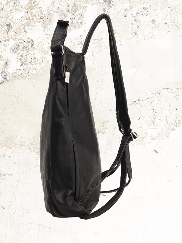 YOHJI YAMAMOTO GARMENT LEATHER SQUARE BACKPACK