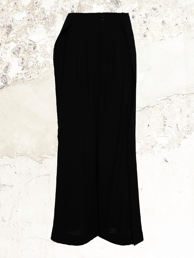 YEHUAFAN wide-leg trousers