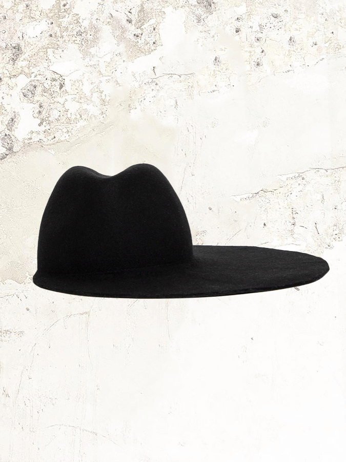 Yohji Yamamoto Side brim hat