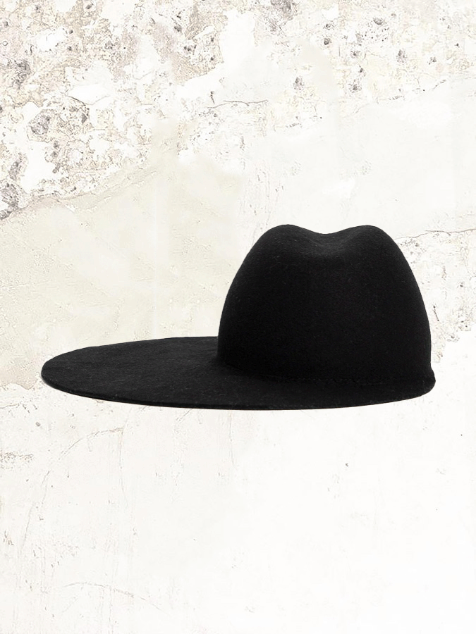 Yohji Yamamoto Side brim hat