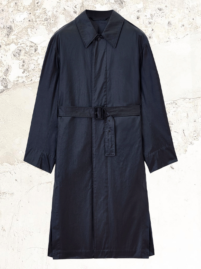 Lemaire belted rain coat