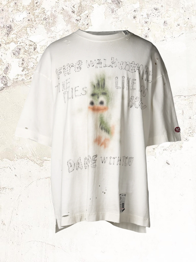 Maison MIHARA YASUHIRO Distressed T-shirt