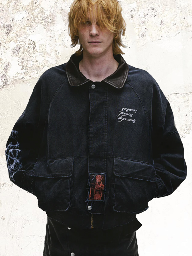 ENFANTS RICHES DÉPRIMÉS CONSTRUCTIVIST HUNTING JACKET