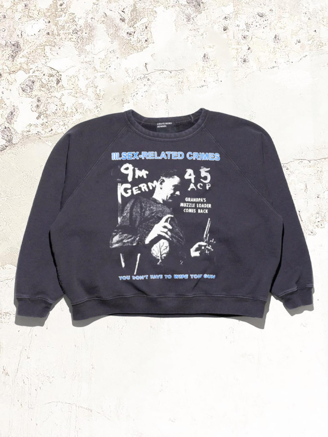 Enfant Riches déprimés SEX-RELATED CRIMES RAGLAN SWEATSHIRT