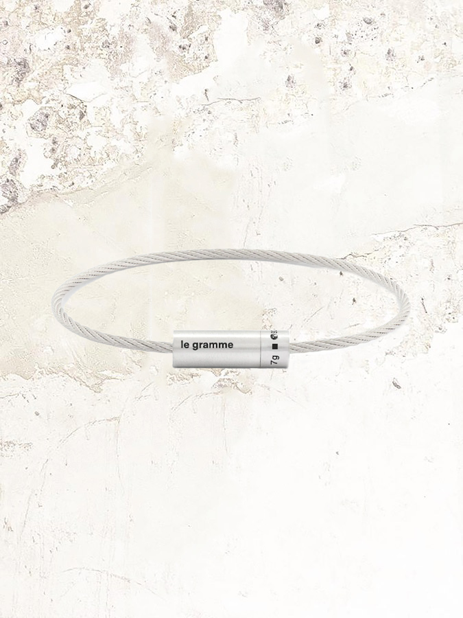 Le gramme cable bracelet le 7g