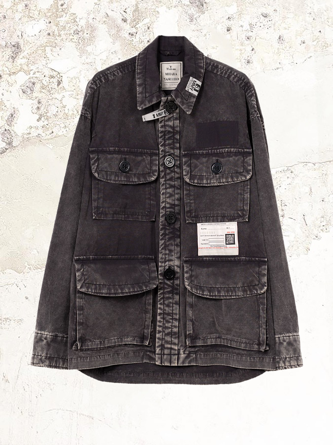 Maison MIHARA YASUHIRO Amateur Sewn Military Shirt