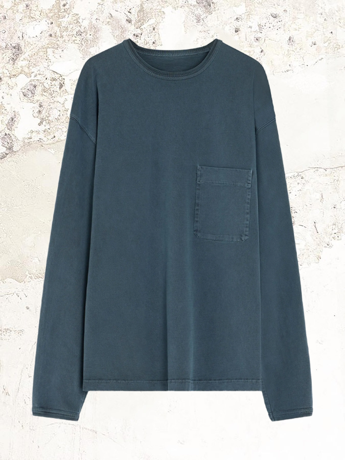 Lemaire long-sleeve pocket T-shirt