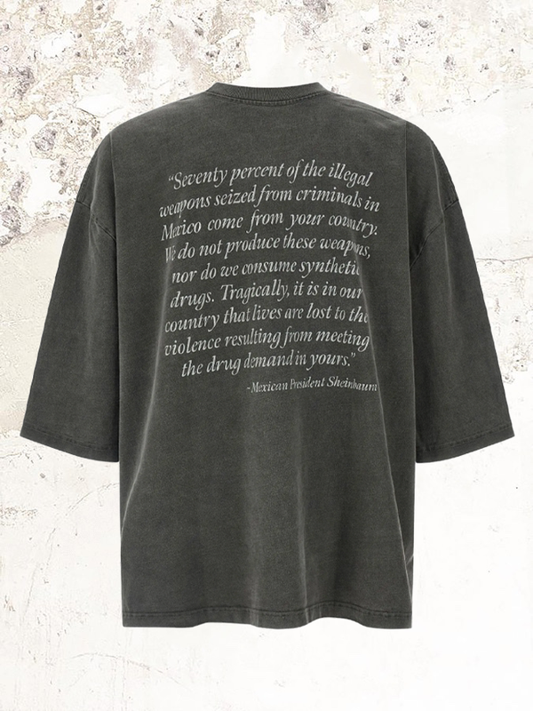 Willy Chavarria ski America buffalo t-shirt