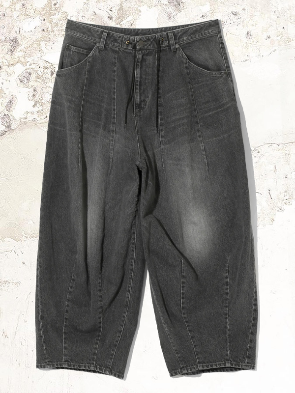 Needles wide-leg denim trousers