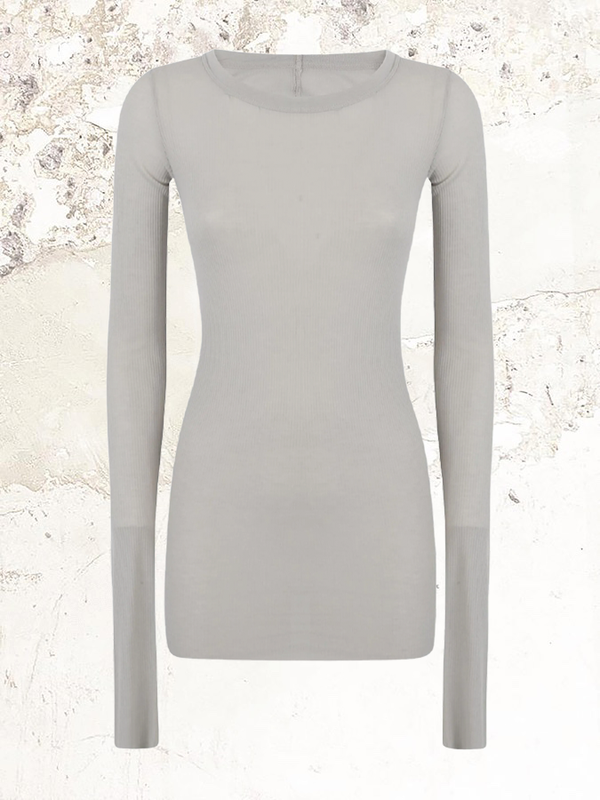 Rick Owens ribbed long-sleeve t-shirt