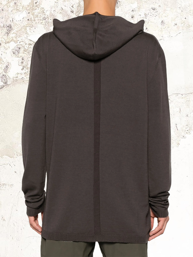 Rick Owens wool hoodie