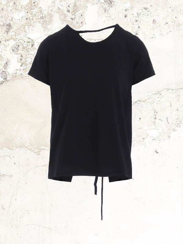 YOHJI YAMAMOTO BACKSIDE STRAP  t-shirt