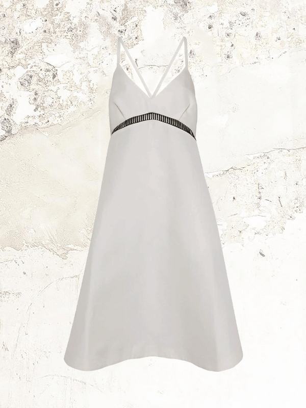 сукню-миди с расширенным подолом от sacai