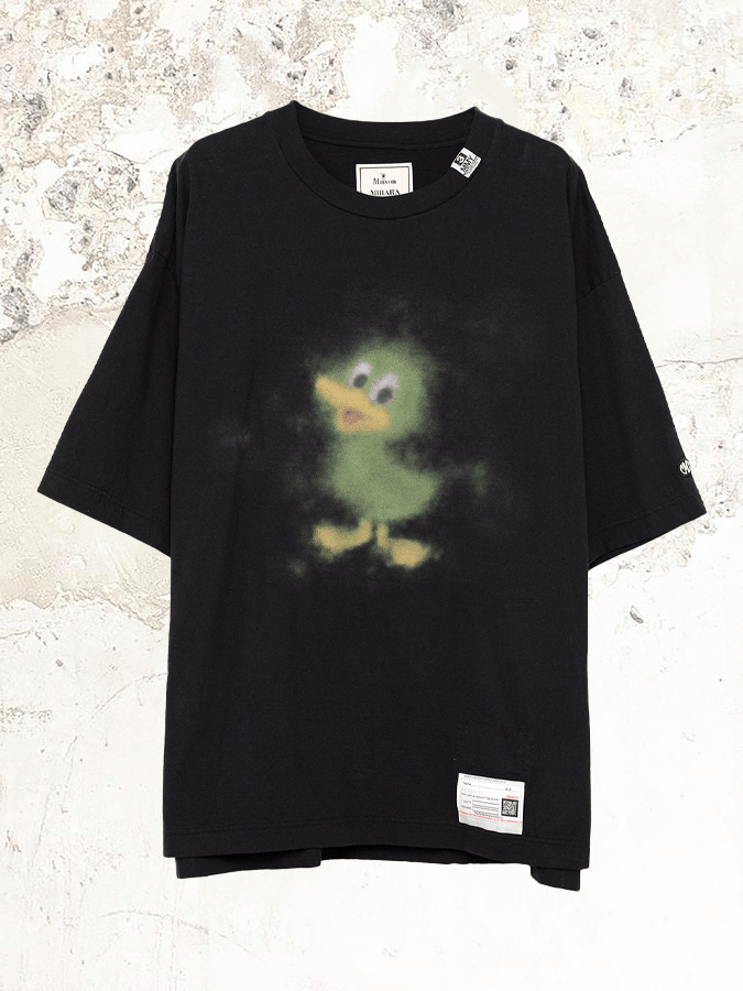 Maison MIHARA YASUHIRO Duck Printed T-shirt