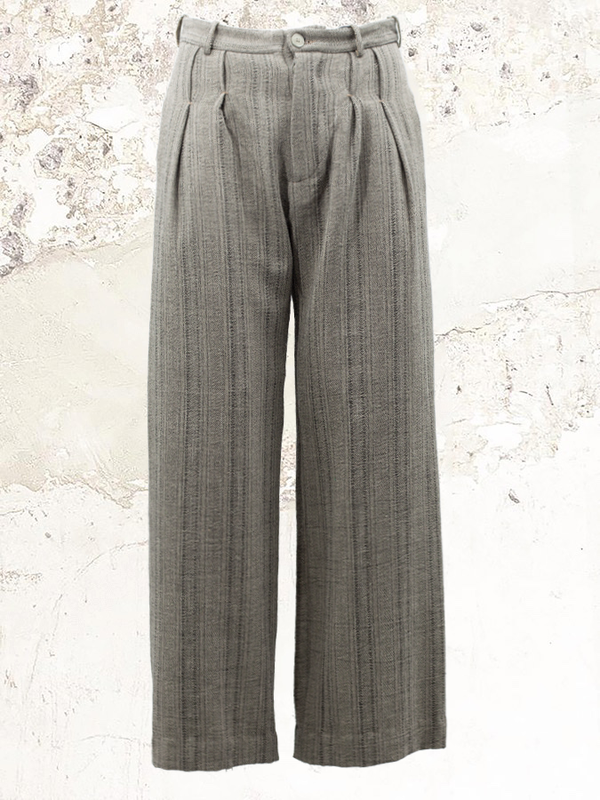 K`ang pleat-detail trousers