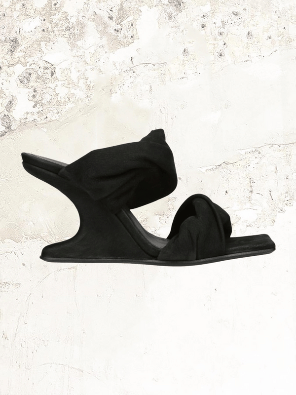 Rick Owens Cantilever Twisted sandals