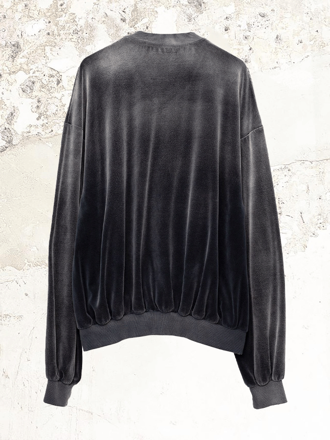 Maison MIHARA YASUHIRO Sun Faded Like Velour Sweater