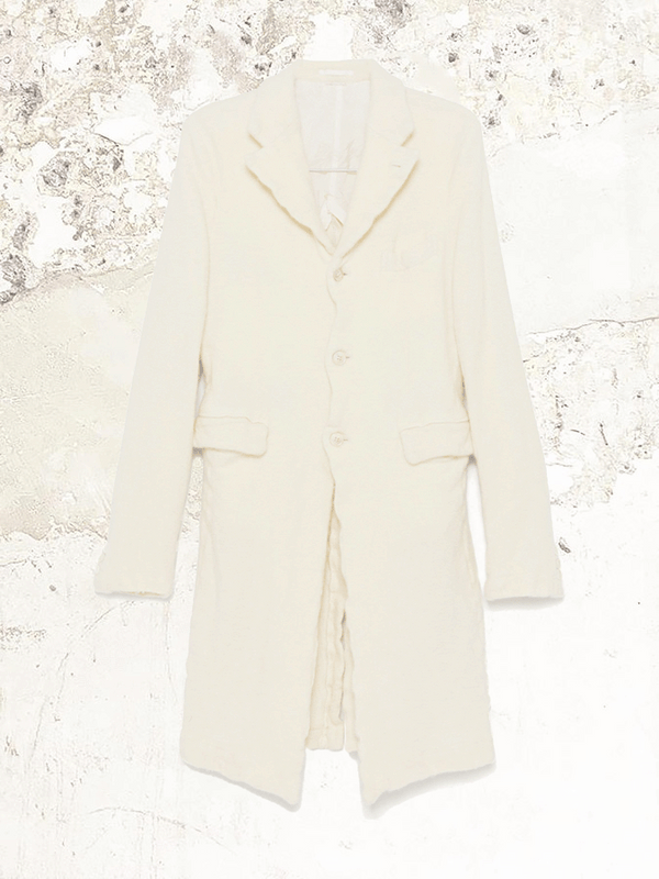 Comme des Garçons Homme Plus brushed coat