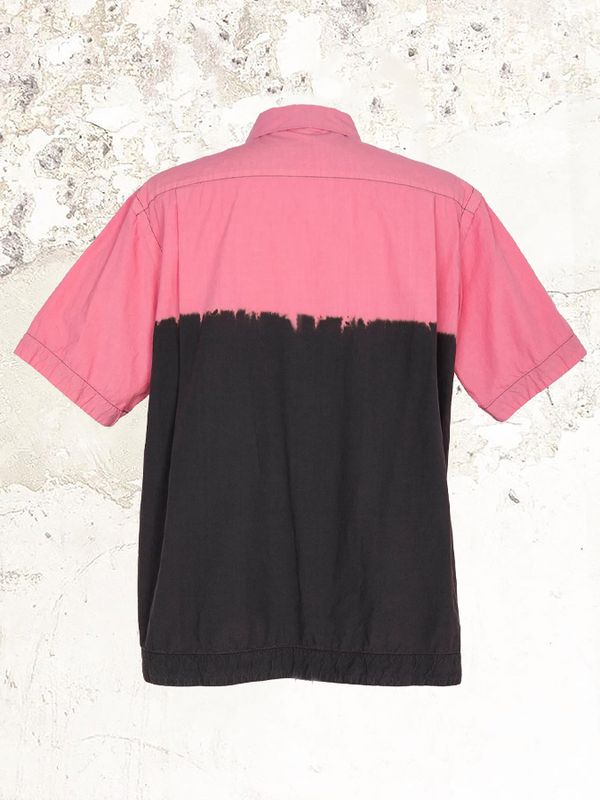 рубашка с коротким рукавом, окрашенная в массе sacai