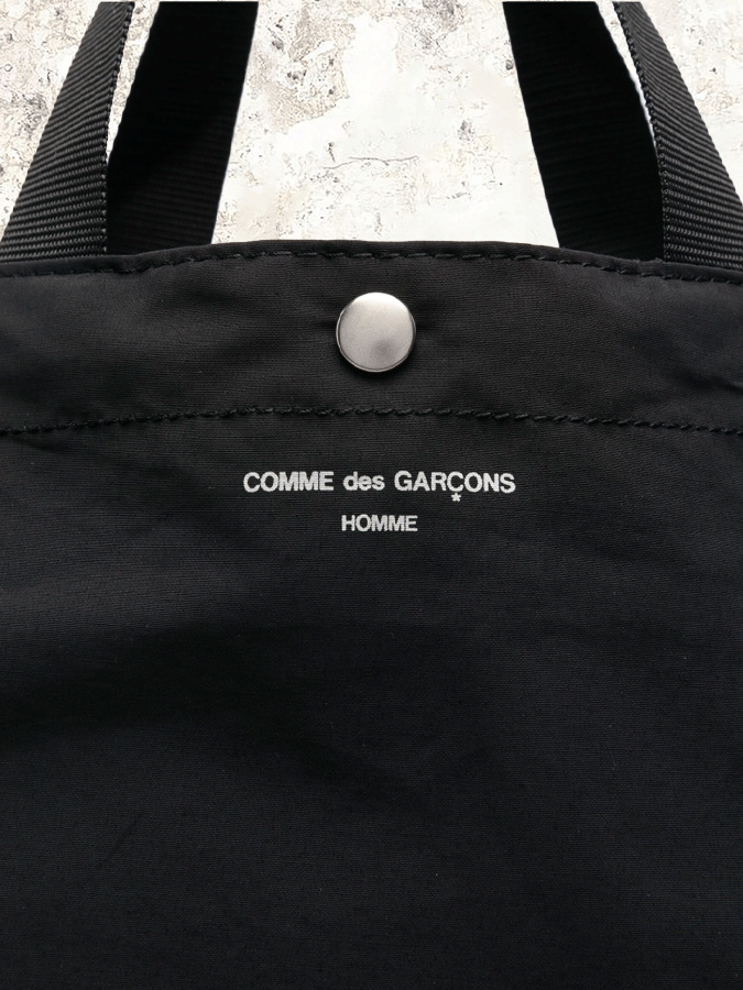 COMME DES GARÇONS HOMME logo-print tote bag