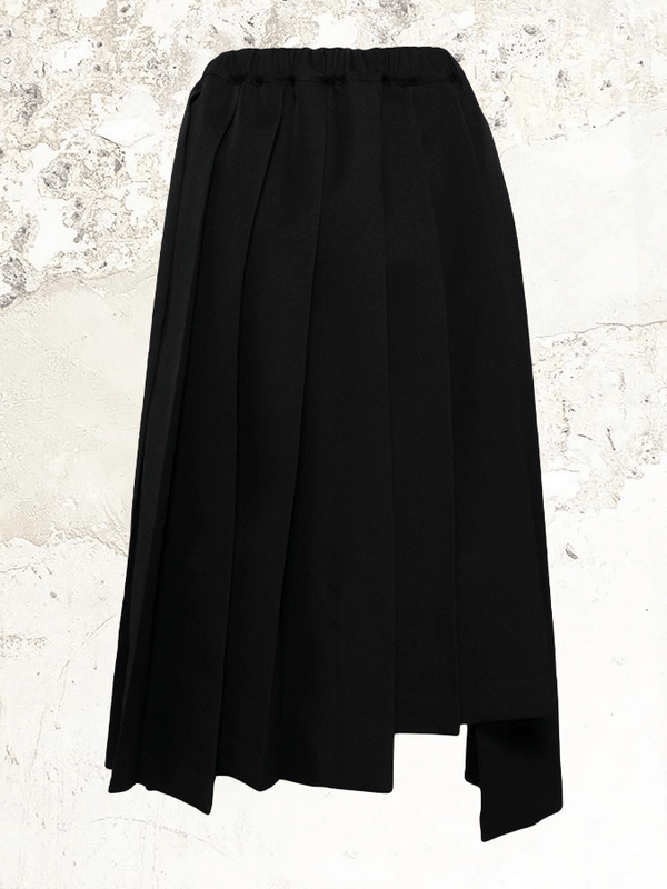 Comme Des Garçons pleated midi skirt