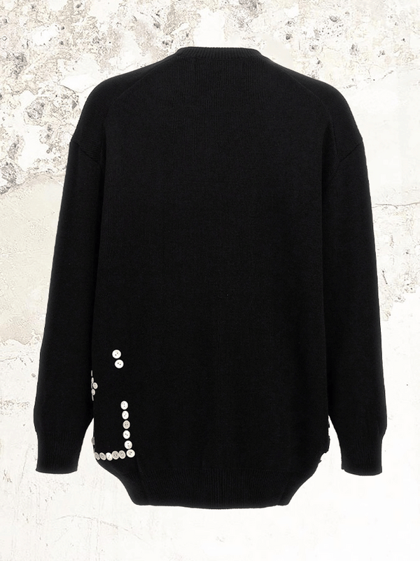 Comme Des Garçons Homme Plus Button-detail jumper